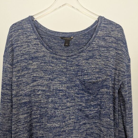 Banana Republic Blue Long Sleeve Tunic Top Women's Small - Picture 2 of 7